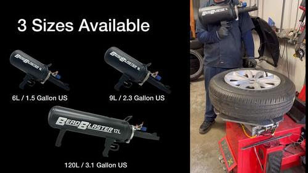 Black 6L Tire Bead Seater Air Blaster Tool M98899