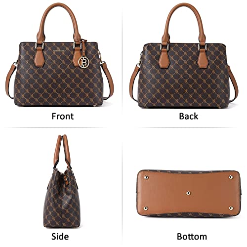 Medium Leather Top Handle Satchel Handbag Z896
