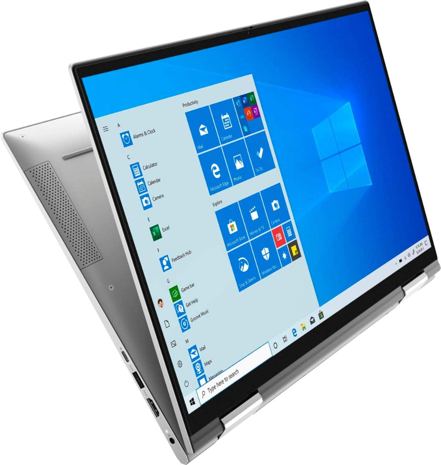 17" QHD+ 2K Touch Display Intel Core i7-1165G7 16 GB RAM 1TB PCIe SSD Silver 2-in-1 Convertible Laptop V995
