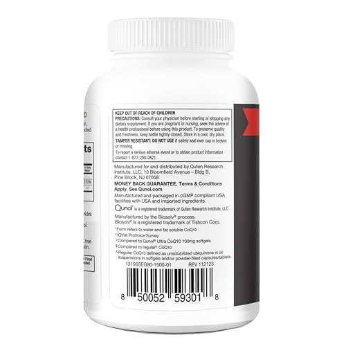CoQ10 200mg Softgels, 60 Count C8511