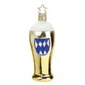 Bavarian Wheat Beer Glass Blown Glass Christmas Ornament J770420
