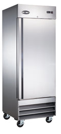 23 cu ft Solid Door Stainless Steel Upright Reach-in Freezer N7648