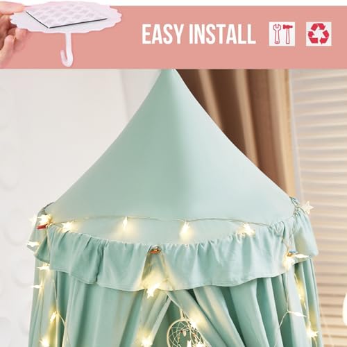 Nordic Pink Canopy for Kids Bed X810