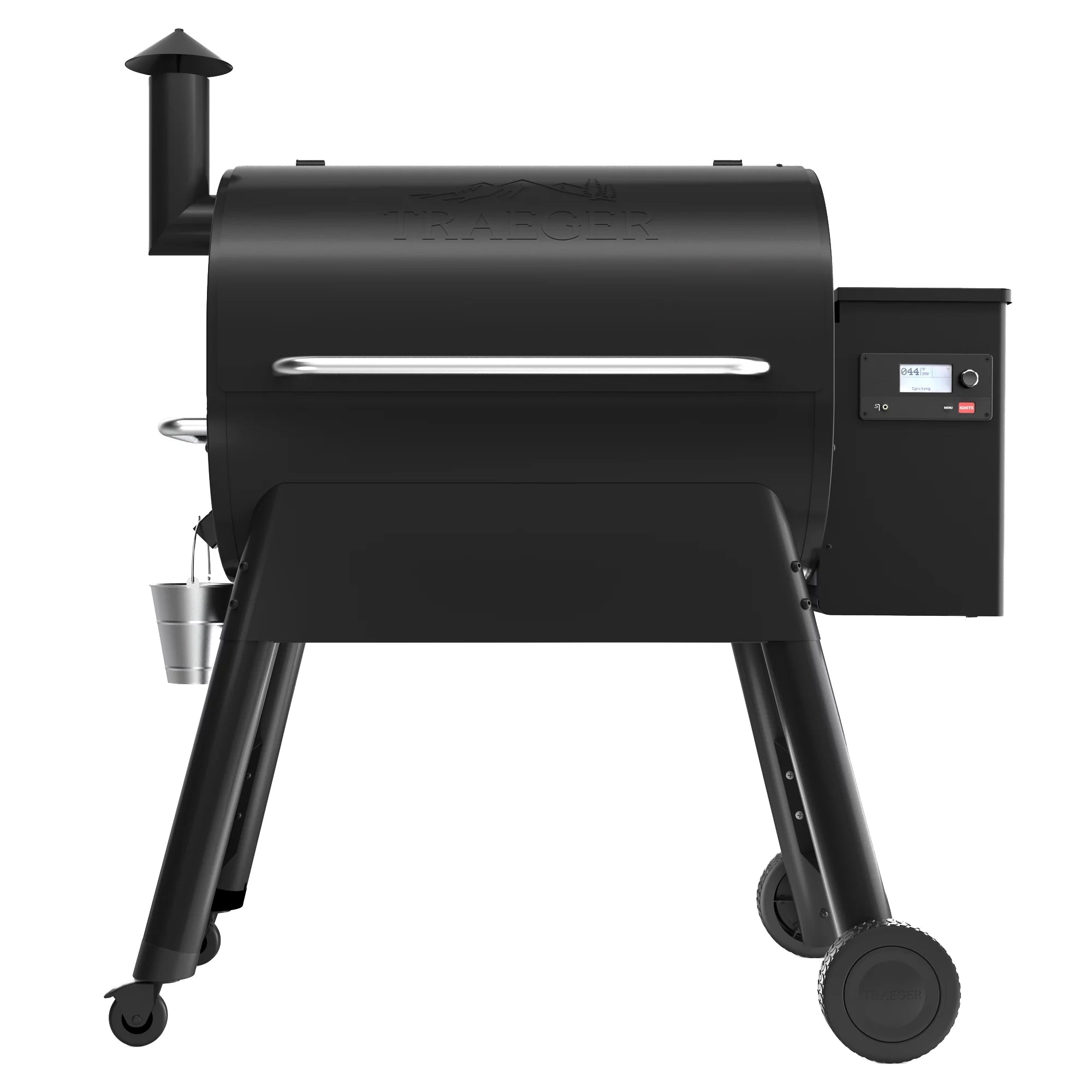 Black Wood Pellet Grill and Smoker V61685