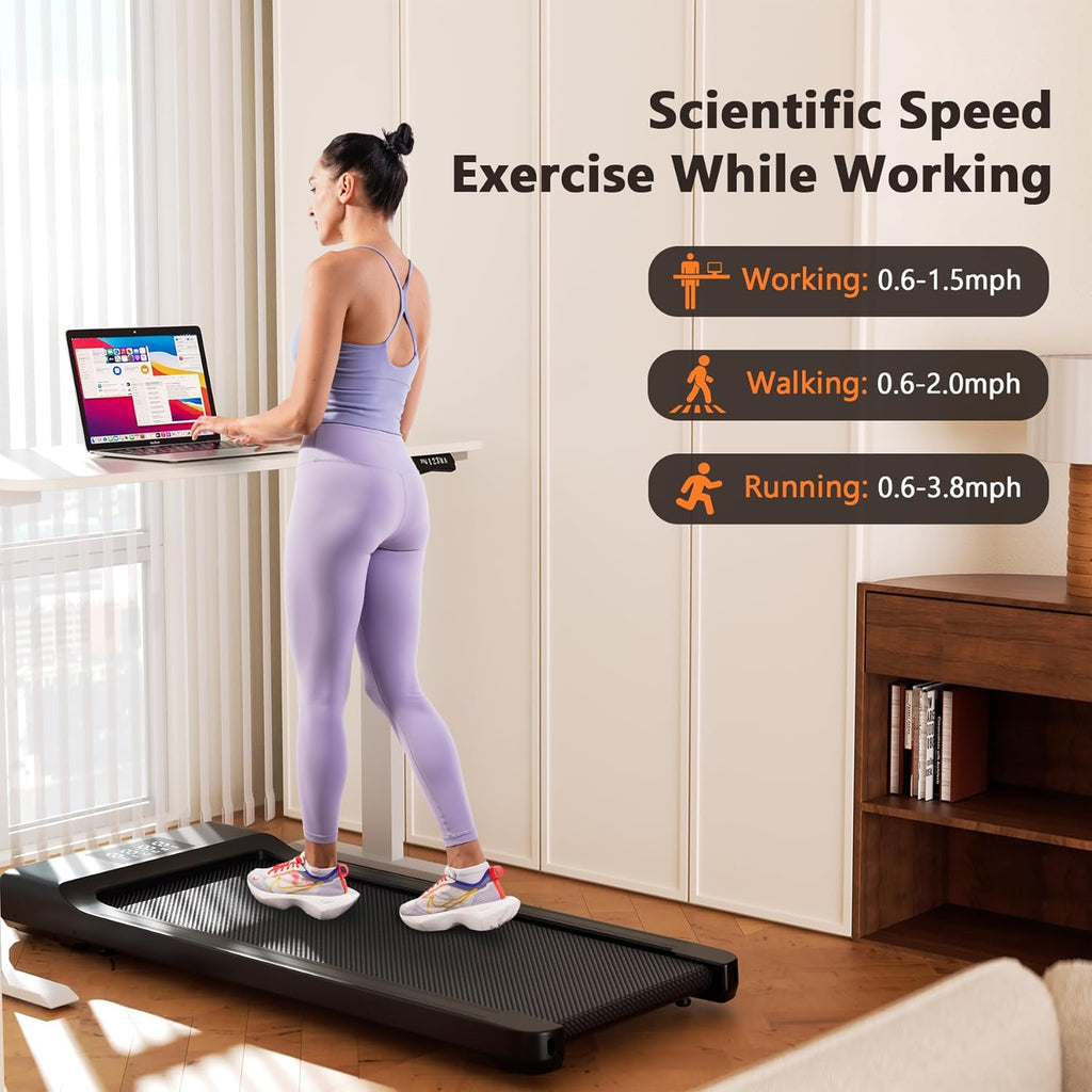 Walking Pad Treadmill with LED Display U484