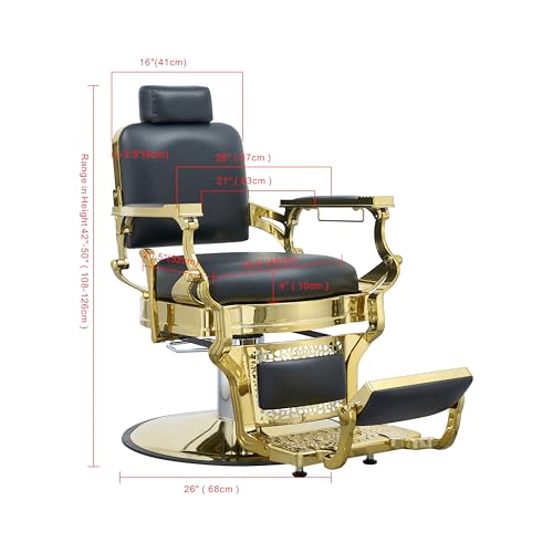 Heavy Duty Reclining Barber Chair V15321