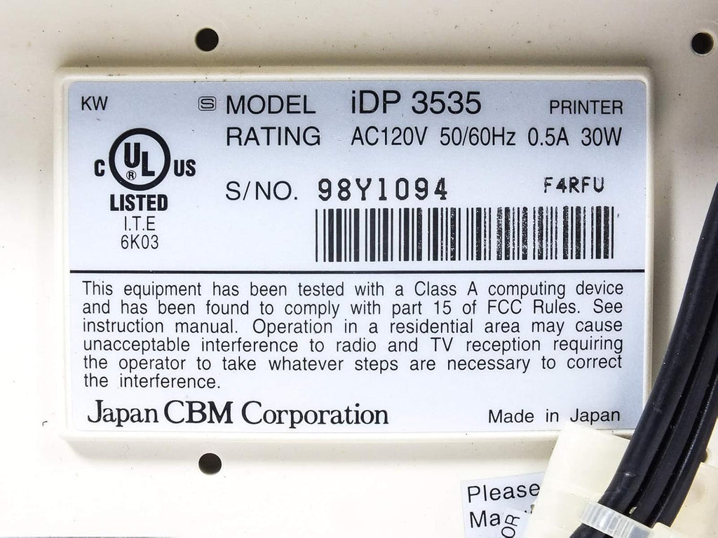 Tractor Feed Printer & Card Reader Z610