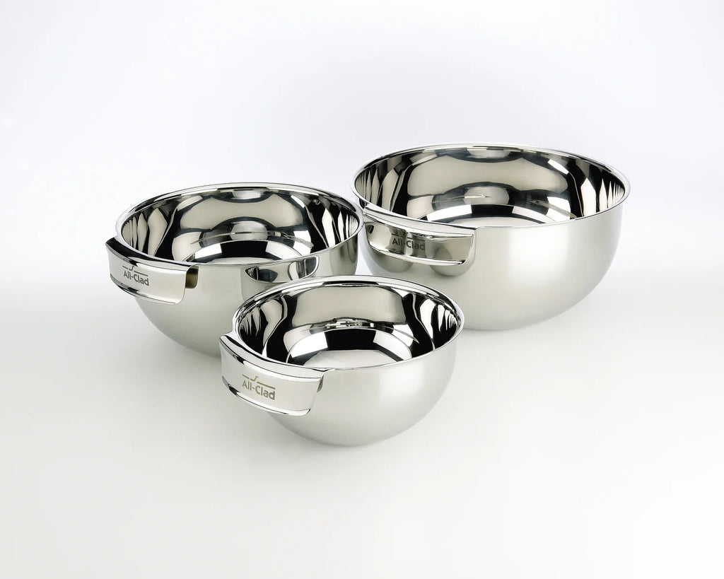 Stainless Steel 3 piece Mixing Bowl Set I640