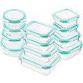 24 Piece Glass Food Storage Containers with Lids D970584