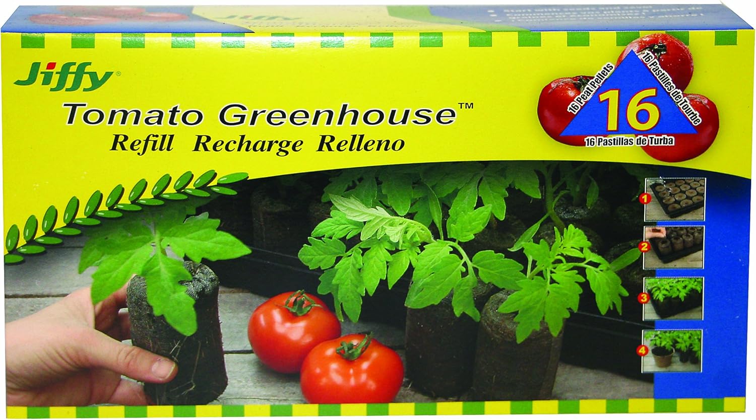16 Count Biodegradable Peat Pellet Refills H3873