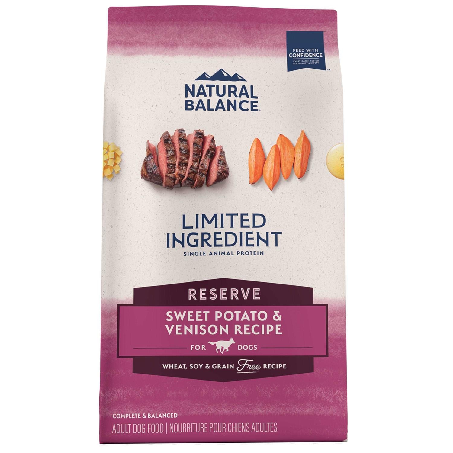 Limited Ingredient Dry Dog Food Sweet Potato Venison X132670