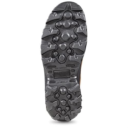 Men's Mid Zip Hiking Boots Waterproof Outdoor Shoes C165