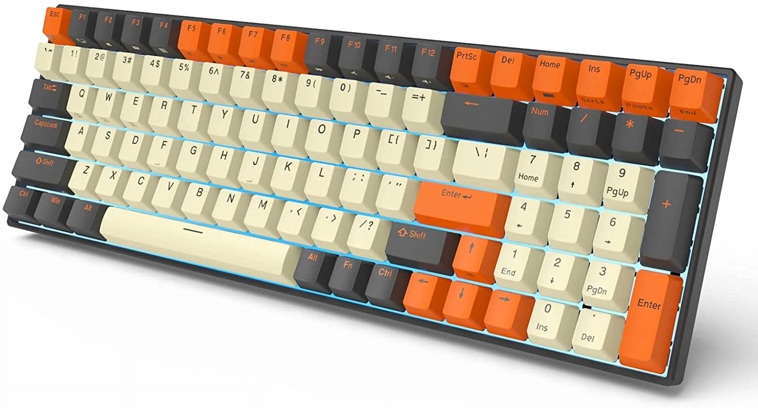 100-key Wireless Mechanical Keyboard V7130