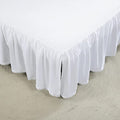 White Queen 14 Inch Drop Microfiber Bed Skirt S80325