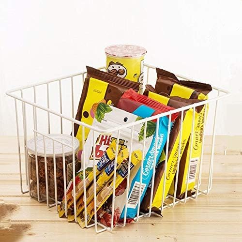 Metal Wire Baskets with Handles J7393