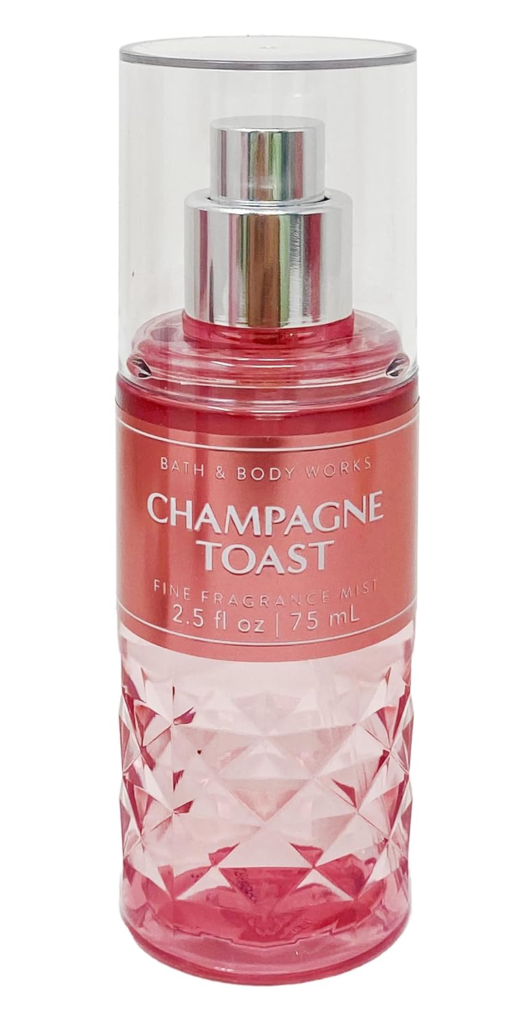Champagne Toast Mini Gift Set Fine Fragrance Mist Body Lotion Body Wash Sample Soap C2598