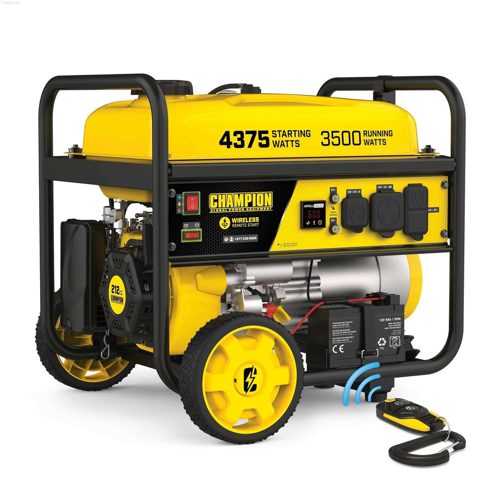 Portable Generator with Wireless Remote Start 3500 Watt R44199