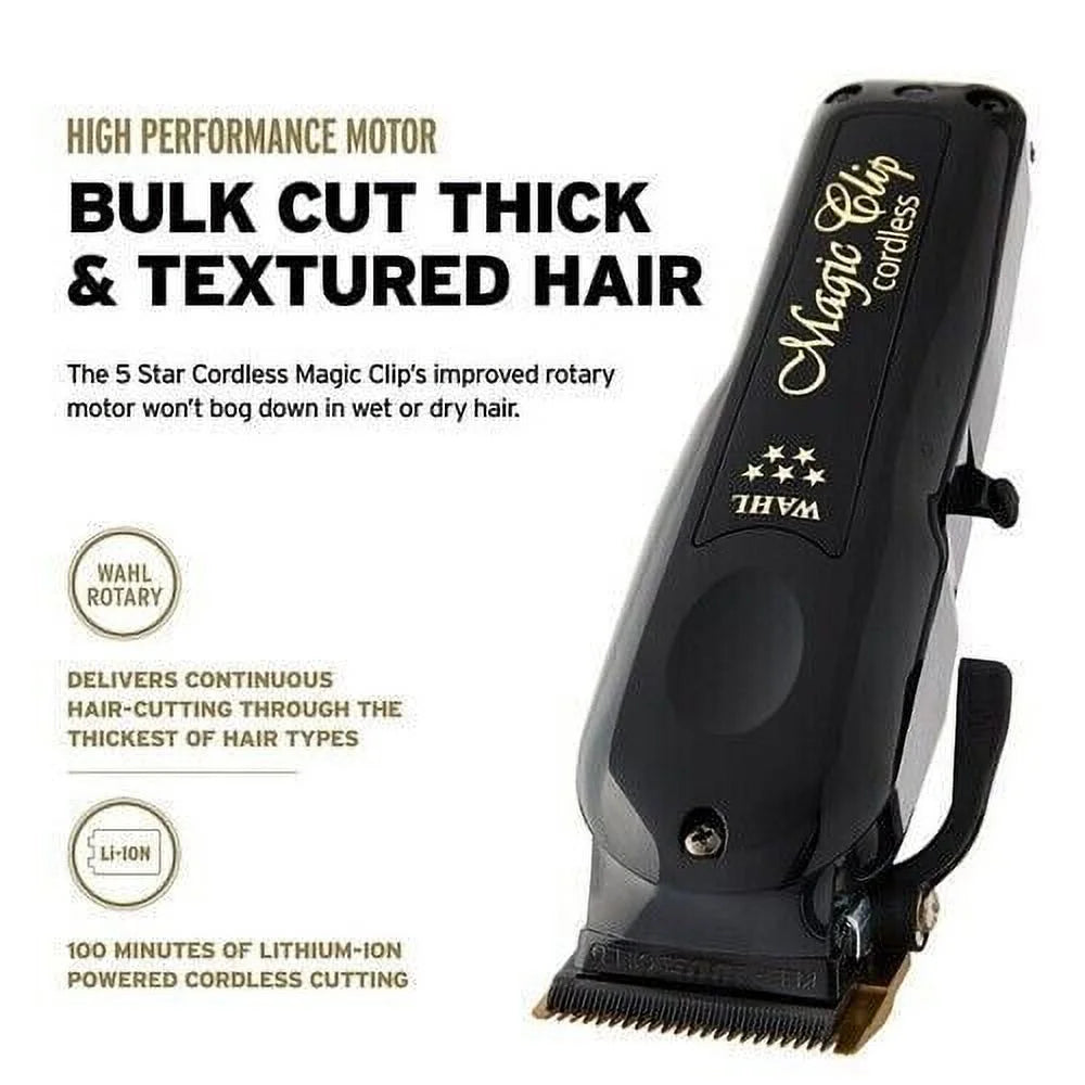 Black Cordless Clipper & Trimmer I73145