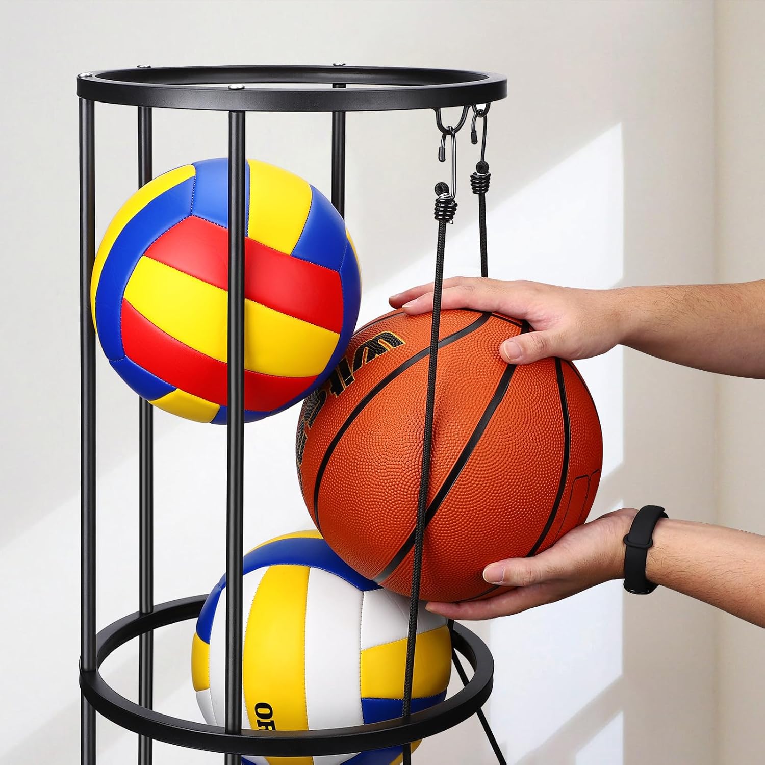 3 Layer Vertical Ball Storage Rack W963998