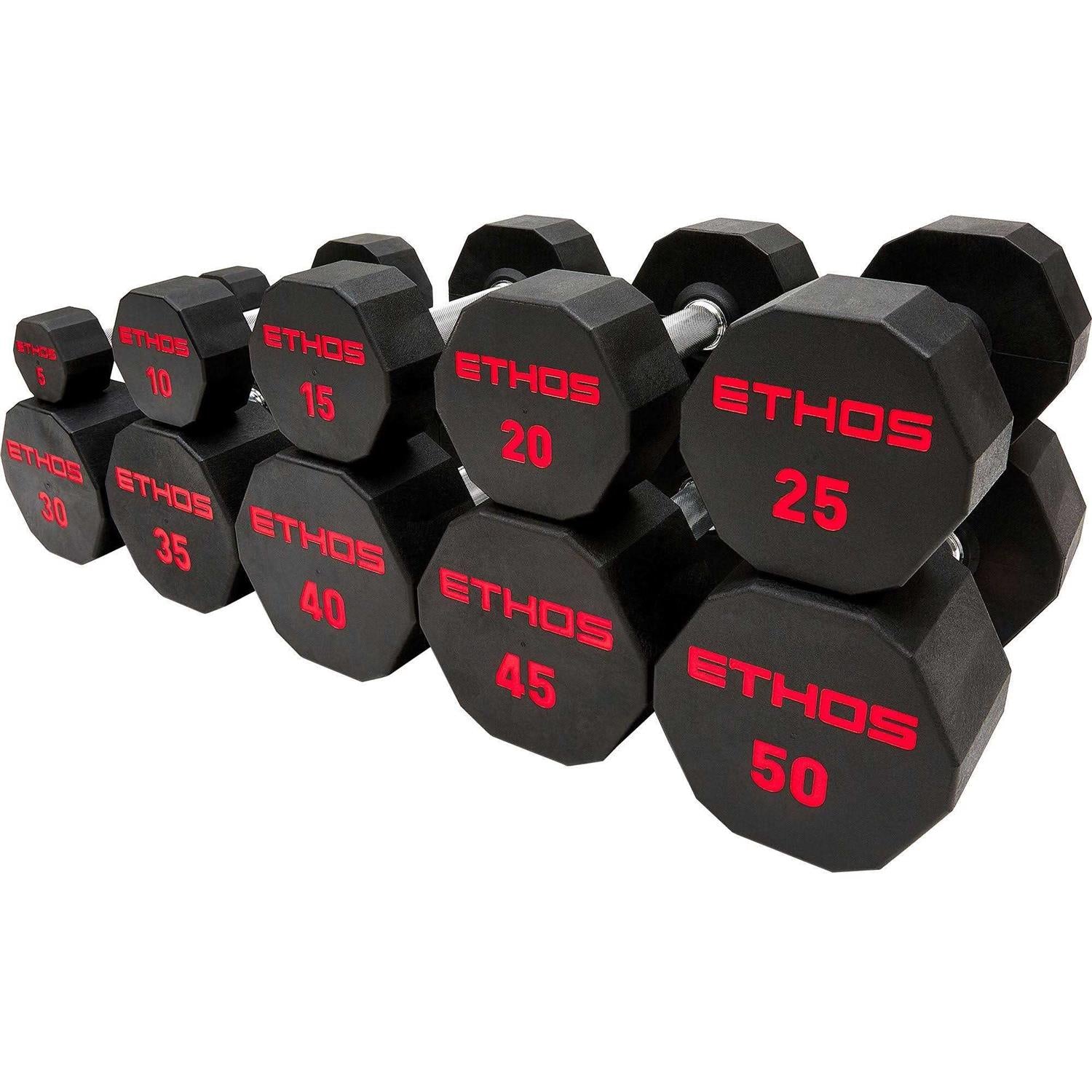 Rubber Hex Dumbbell P3024