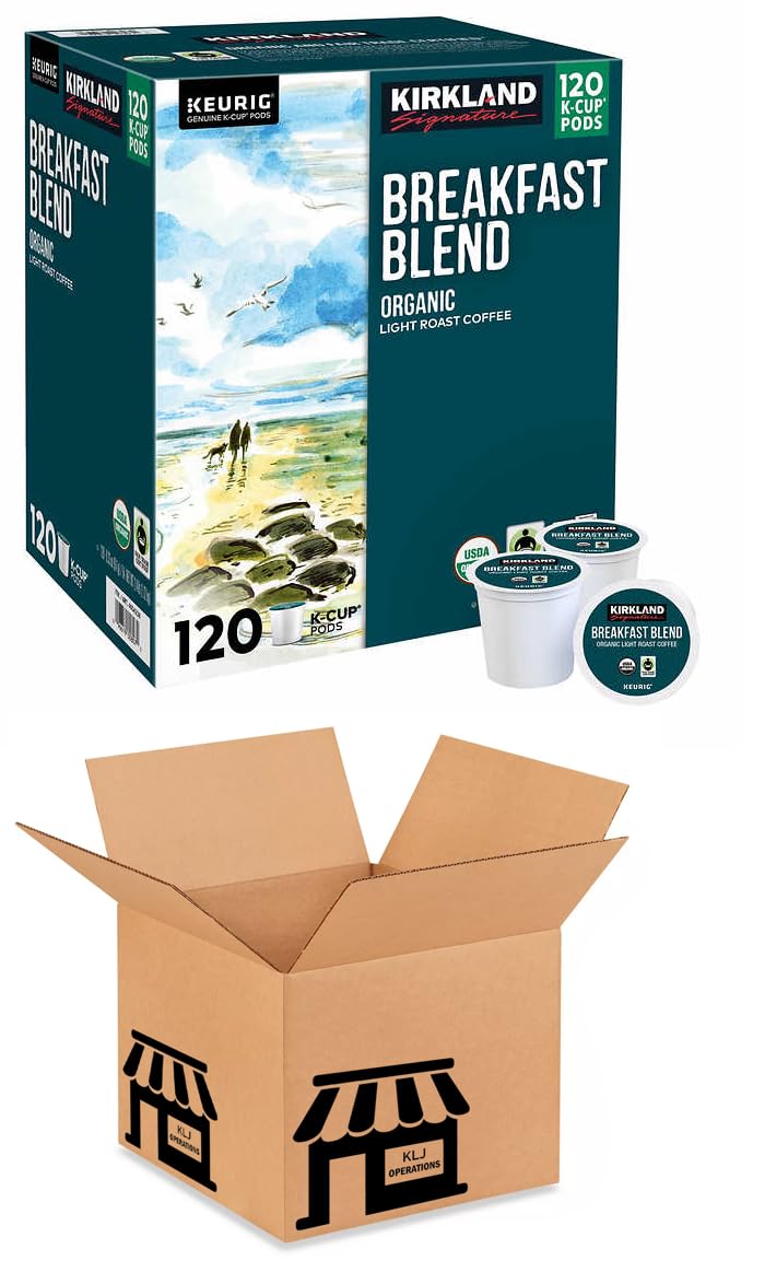 Organic Light Roast Coffee, 120 Count Z142