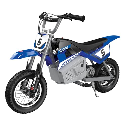 Blue Electric Motocross Bike W261923