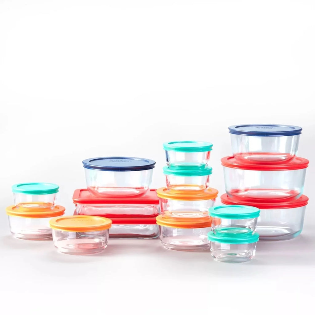 30-Piece Glass Food Storage Containers Z775991
