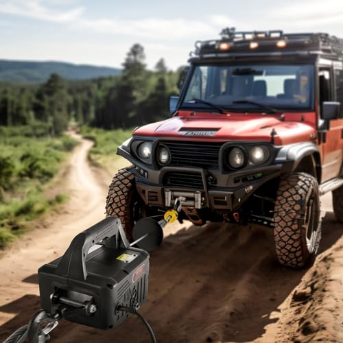 440 lbs Lifting Capacity Electric Hoist with Wireless Remote Control K3445