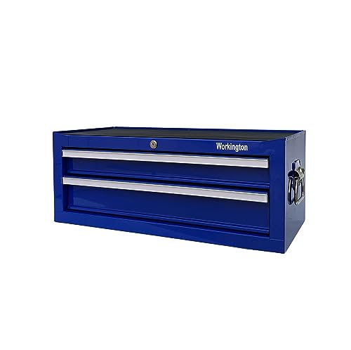 Blue 2 Drawer Metal Tool Chest Z647