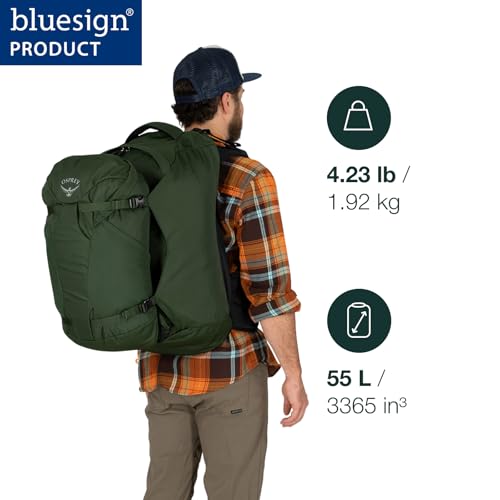 Black 55L Travel Backpack J784