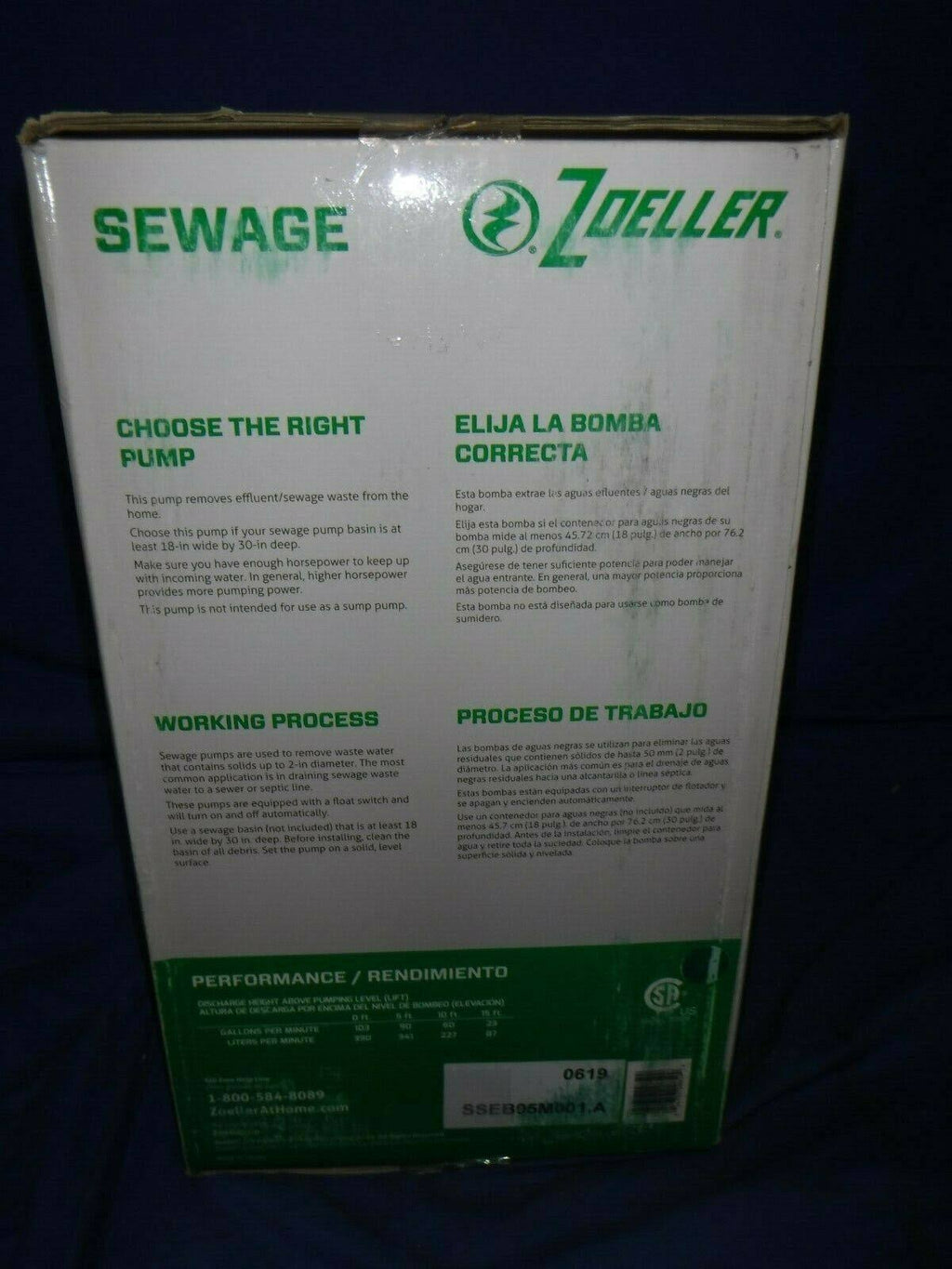 0.5-HP 115-Volt Cast Iron Sewage Sump Pump R147537