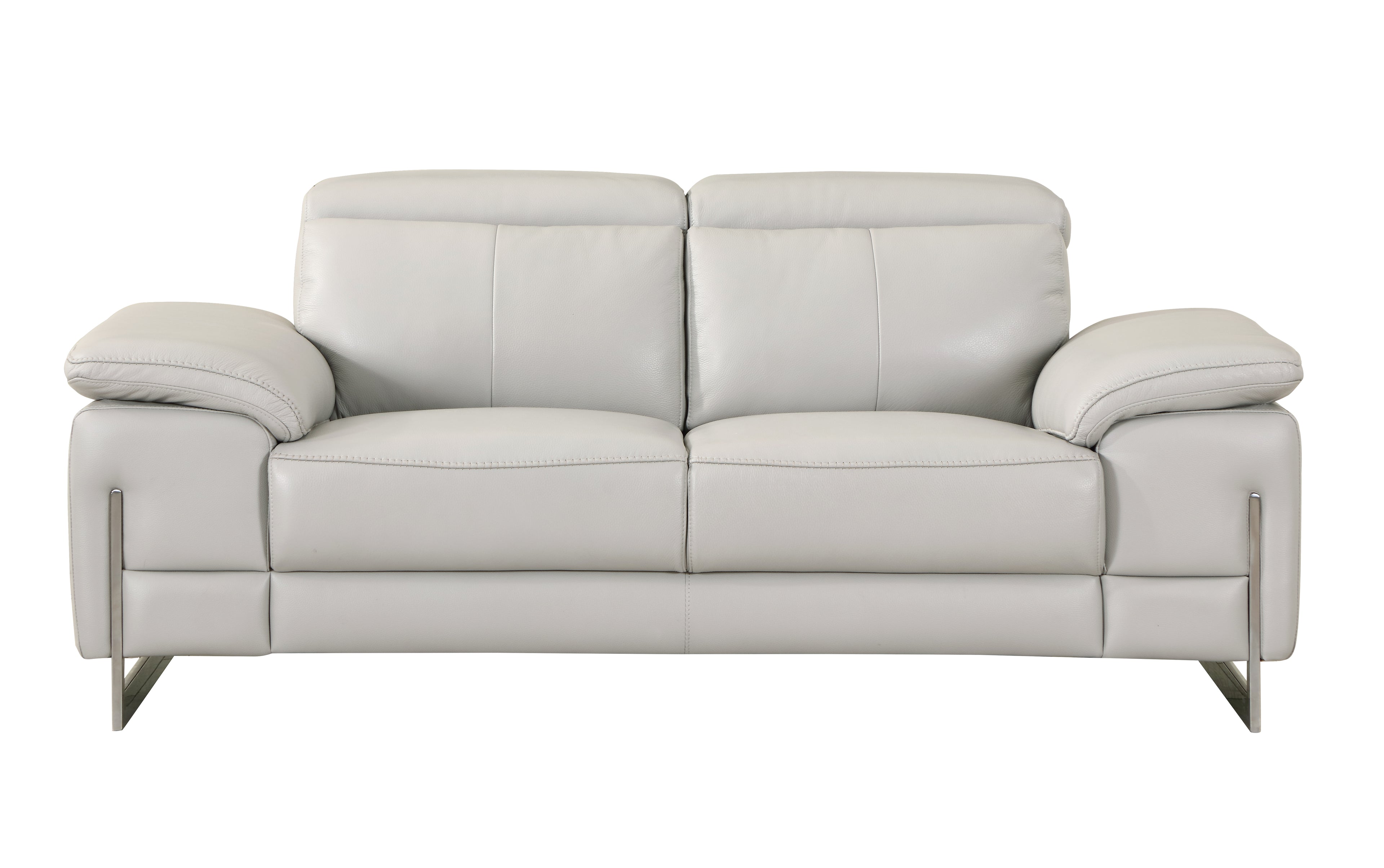 Top Grain Italian Leather Loveseat P55643