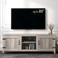 Large Television Stand with Barn Door and Storage Q862557