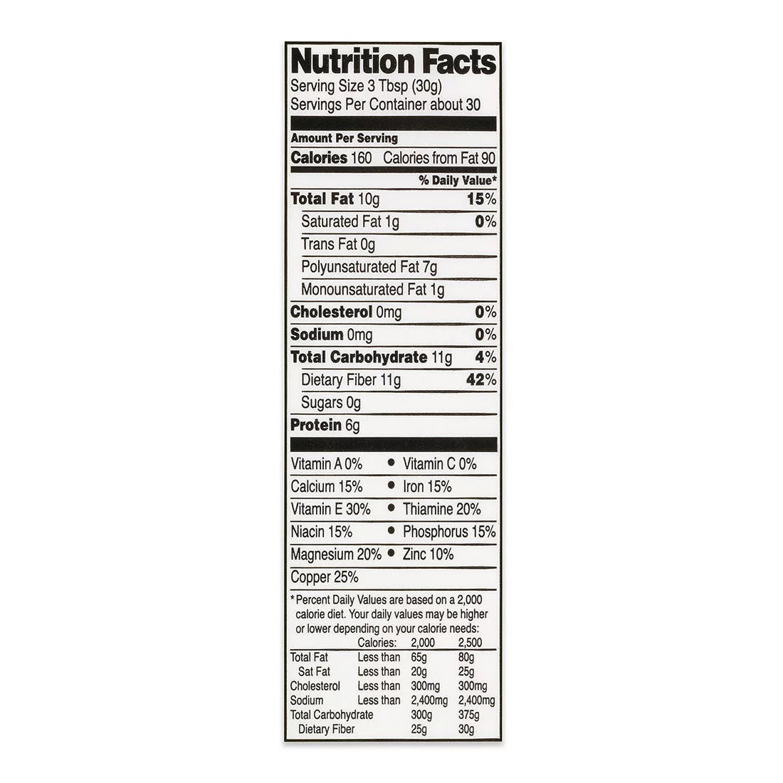 Organic Chia Seeds, 2 lbs. H7736