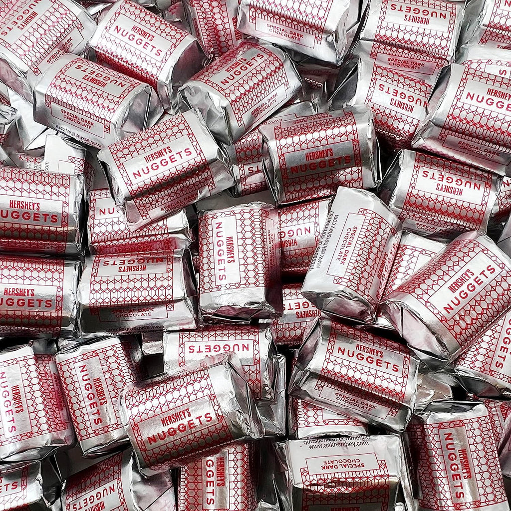 Silver Foils Chocolate Candy Bars 2 Pounds N41041
