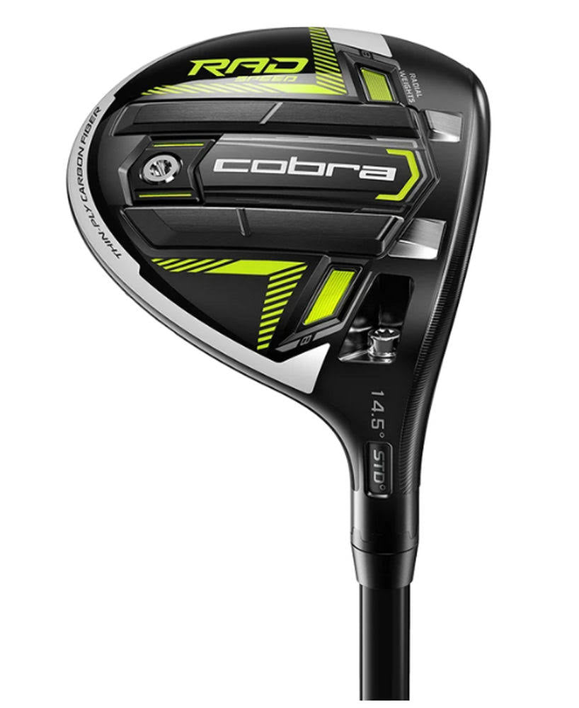 Black/Yellow Left Hand 3 Stiff Fairway Wood I38854