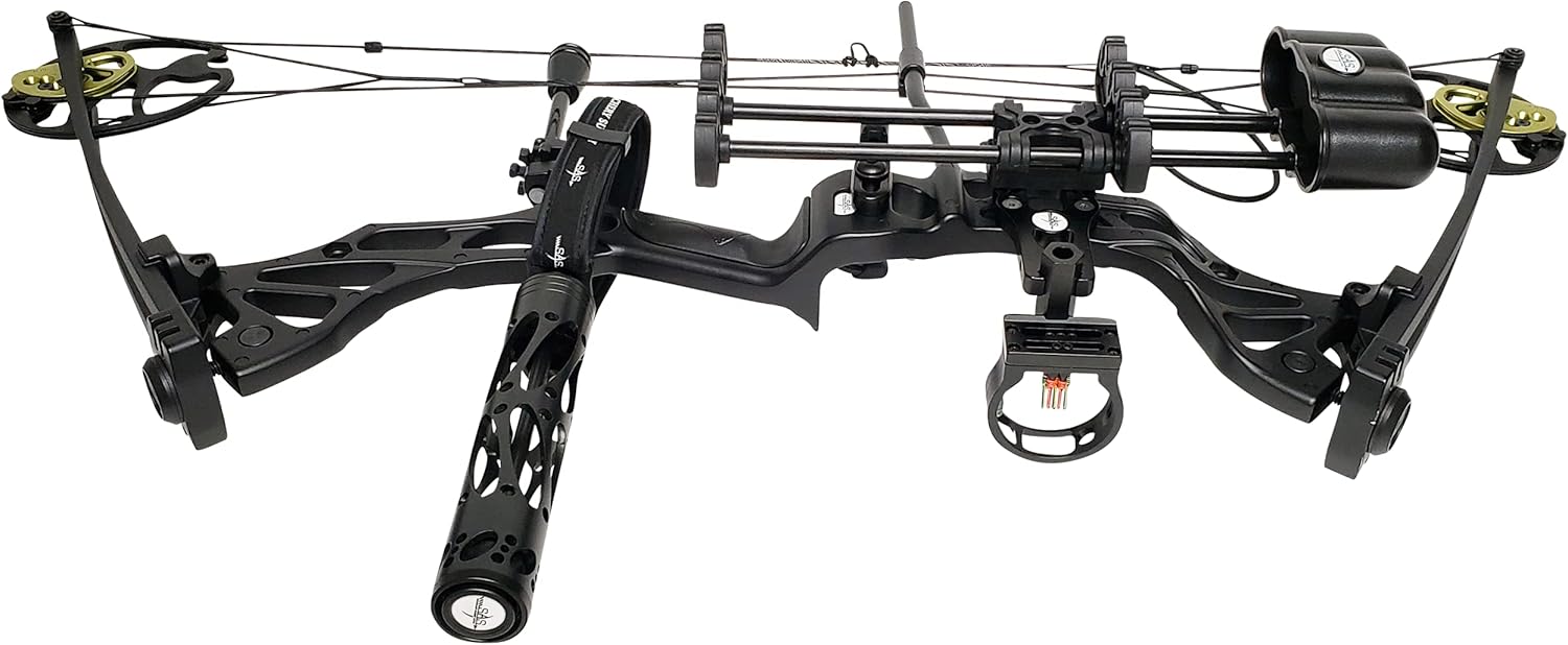 Black 70 Lbs 31'' ATA Compound Bow I322277
