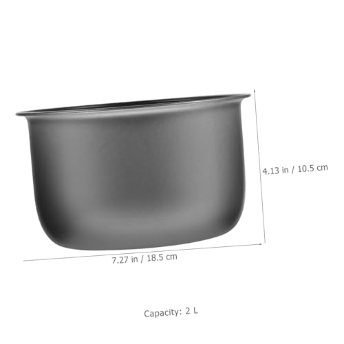 2 Sets Stainless Steel Rice Cooker Liner Steamer V67303