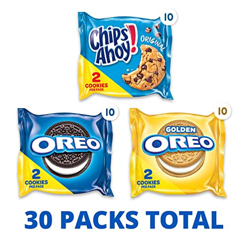 30 Snack Packs Cookie Variety Pack (Pack of 2) M7243