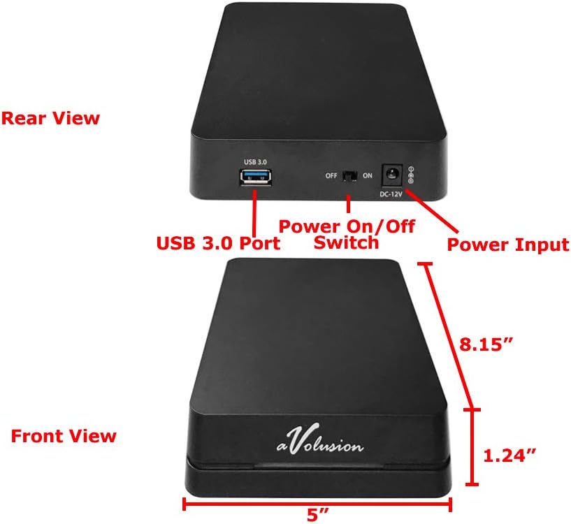 6TB 7200RPM USB 3.0 External Hard Drive C918
