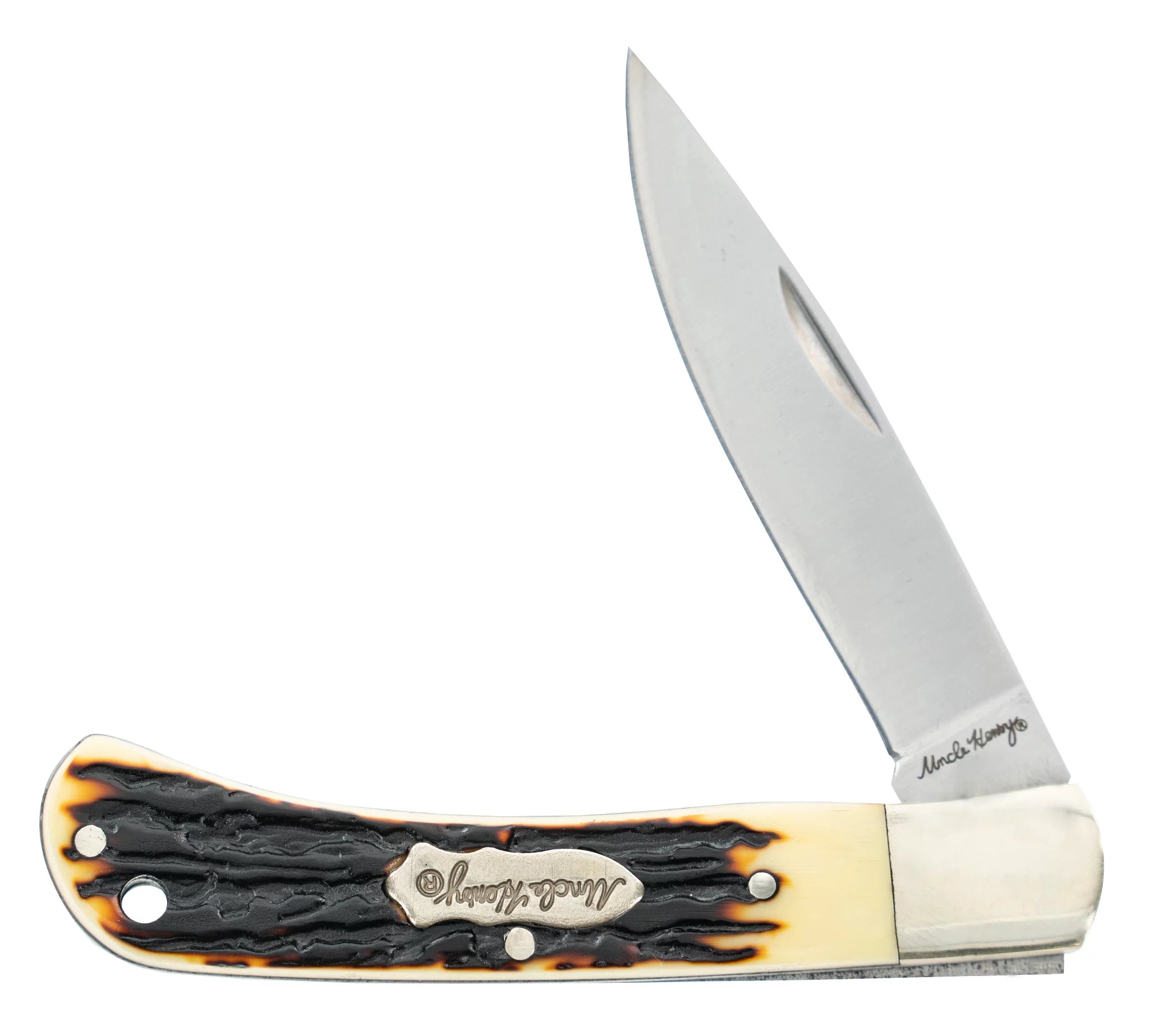 4 Piece Fixed-Blade Knife Folding Knife Leather Keychain Ball-Point Pen Gift Set H53274