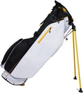 Black/White/Gold Golf Stand Bag M4614