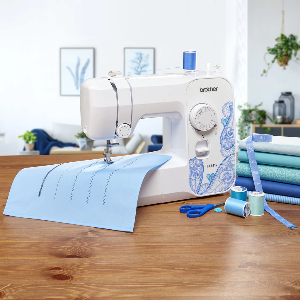 White Portable Full-Size Sewing Machine G322866