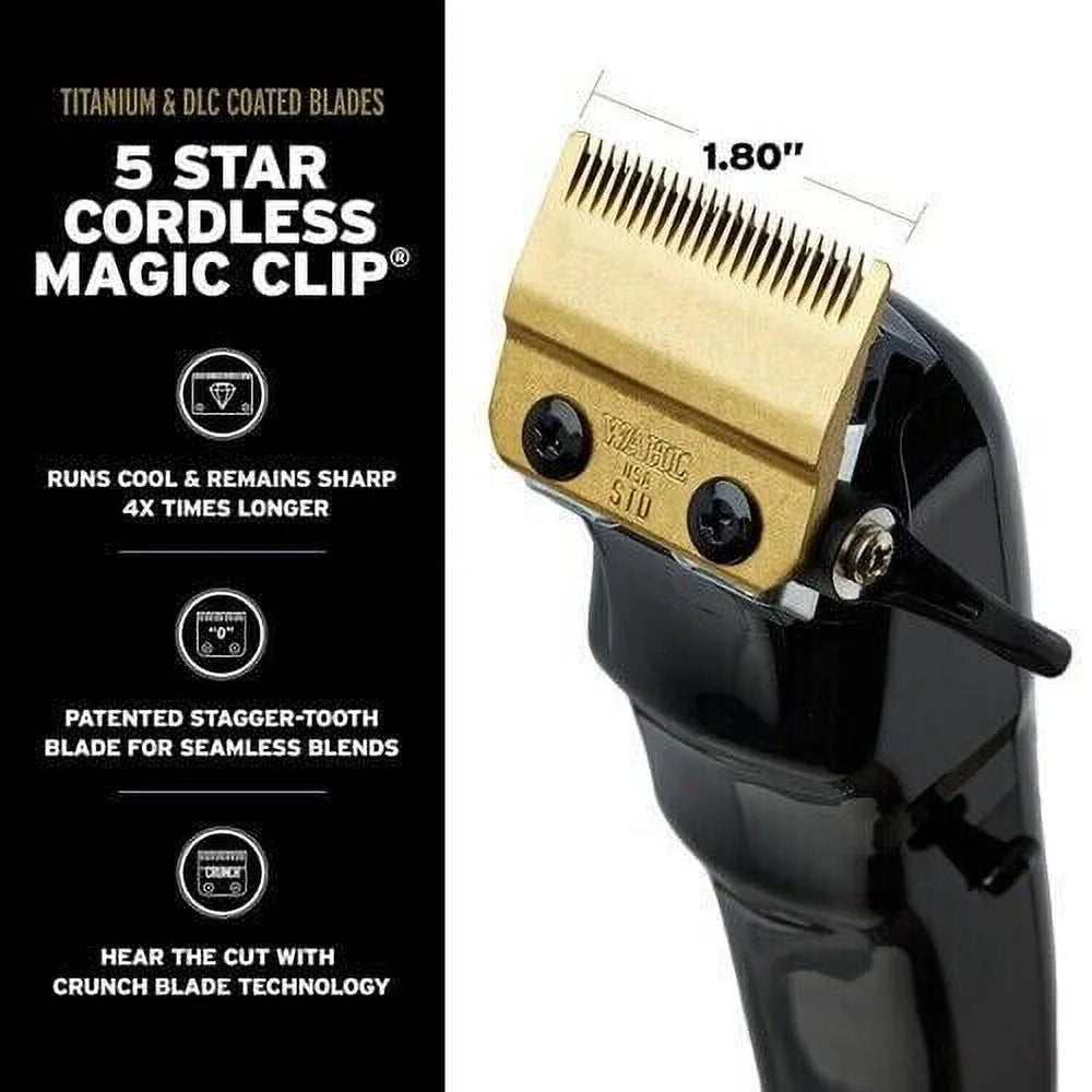 Black Cordless Clipper & Trimmer I73145