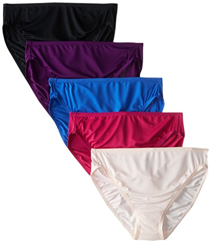5 Pack Microfiber Hi-Cut Panties M775364