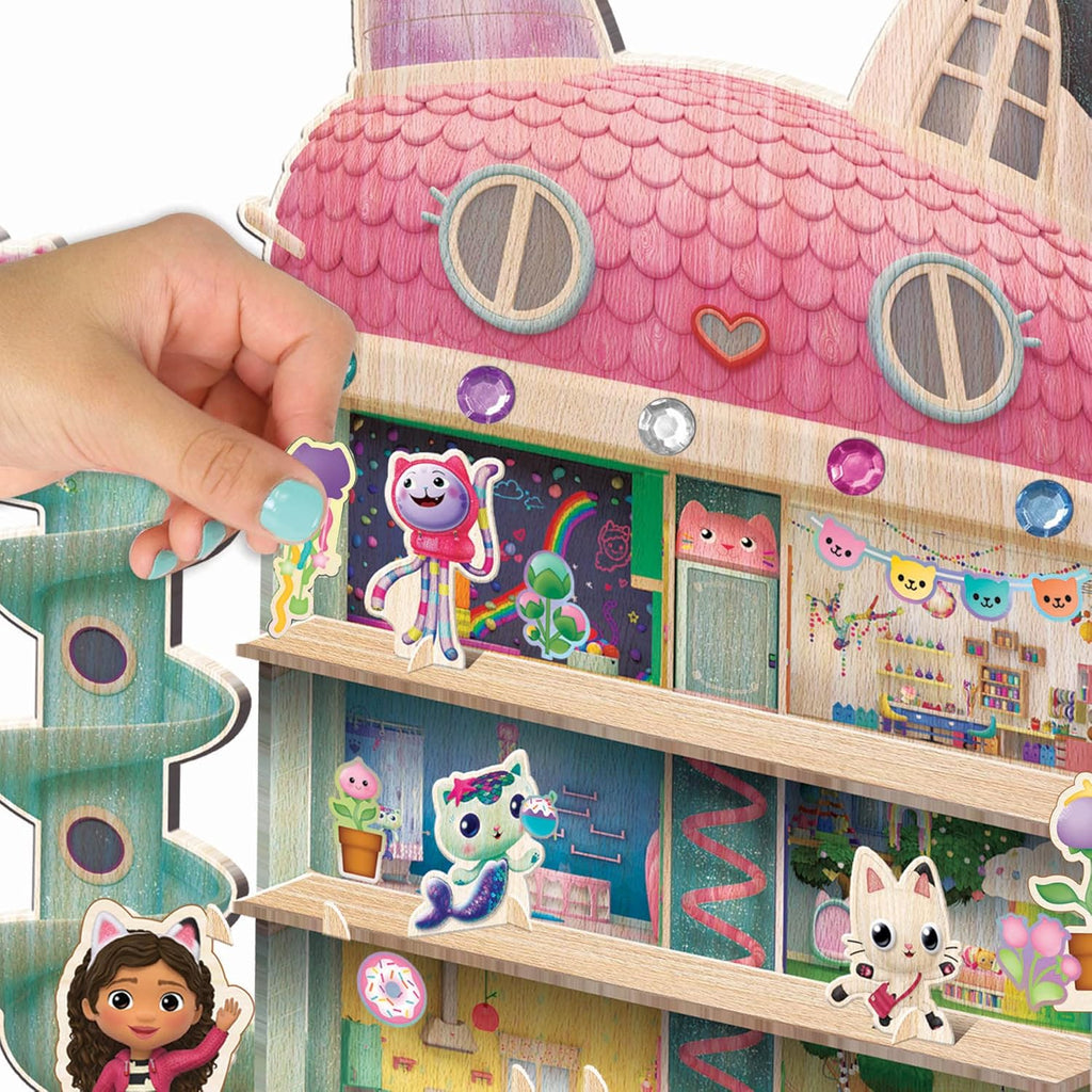 Wood Dollhouse Activity K80779