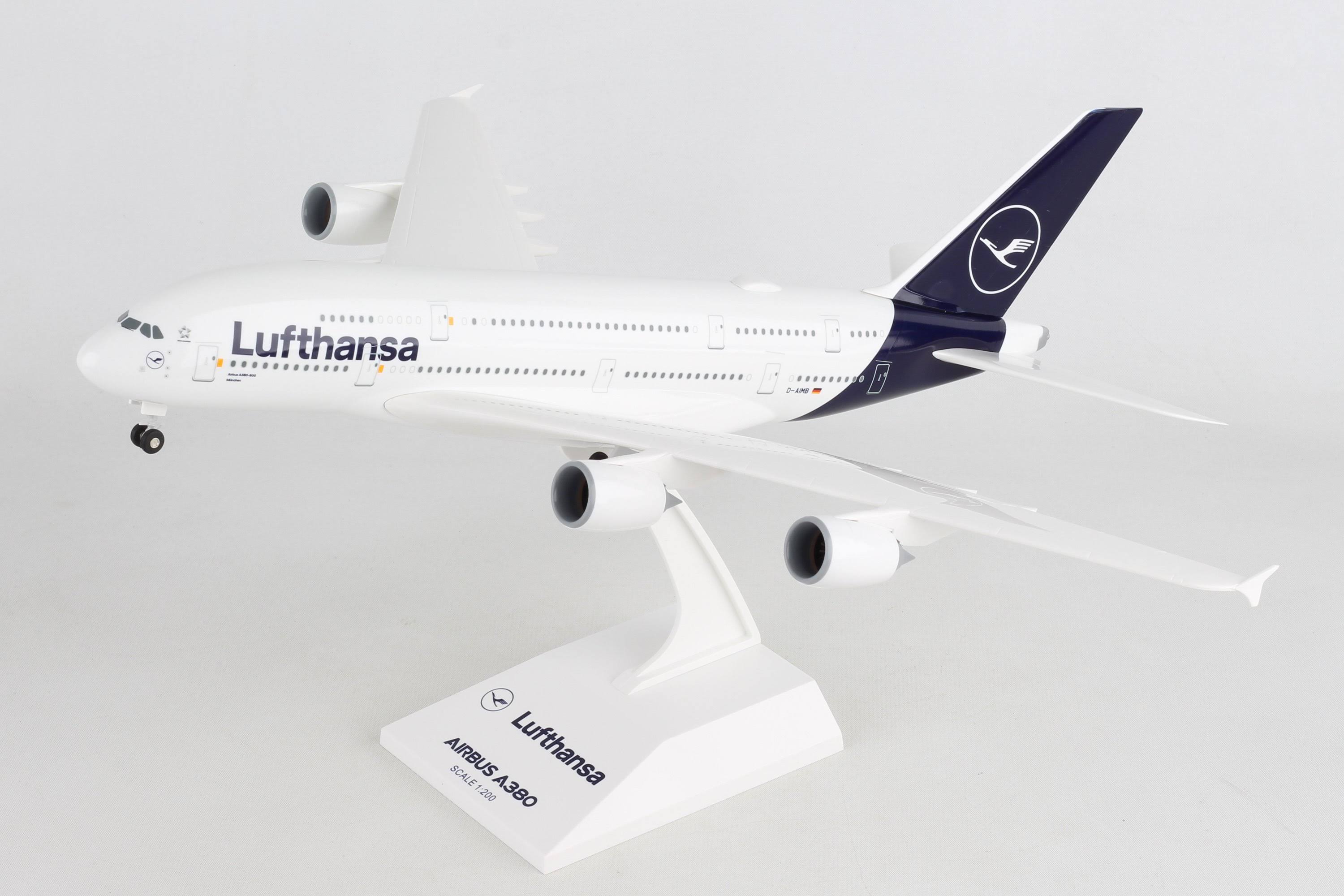 Lufthansa A380 1/200 Model with Gear C134707