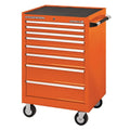 26 in. x 22 in. Orange Single Bank Roller Cabinet A5662