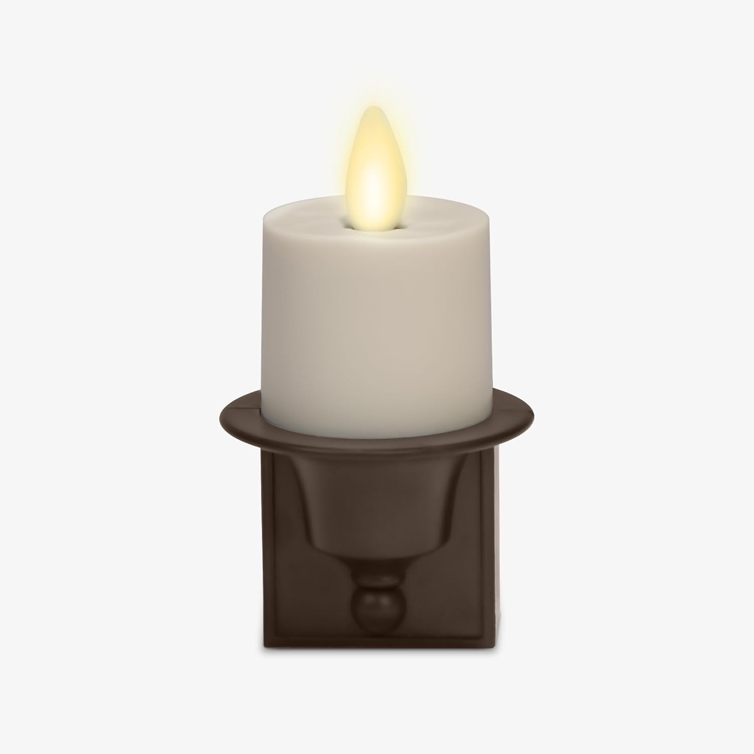 Set of 2 Flameless Candle Nightlight (Bronze) J824