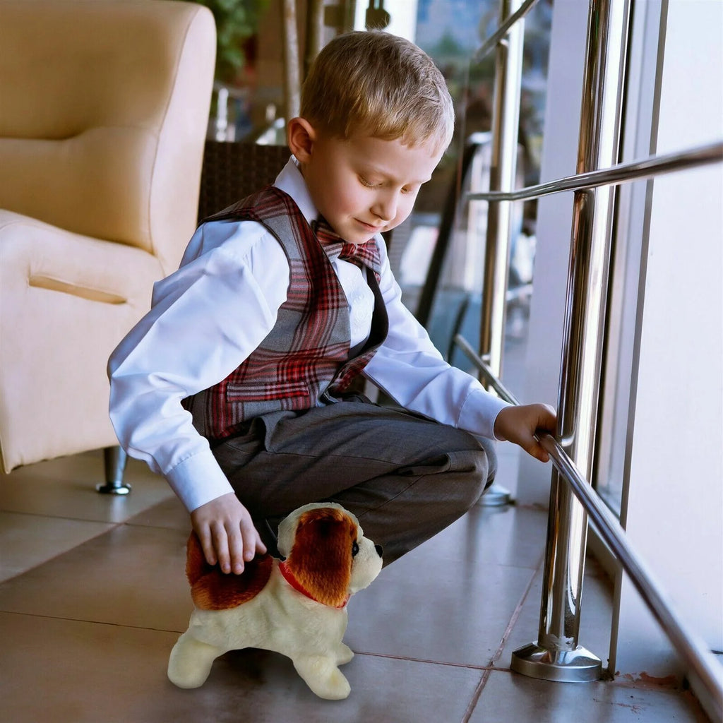 Battery Operated Animated Plush Dog Toy P737